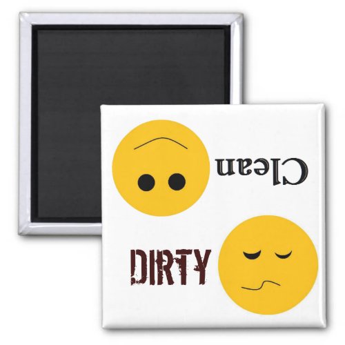 Dirty Clean Dish Washer Magnet