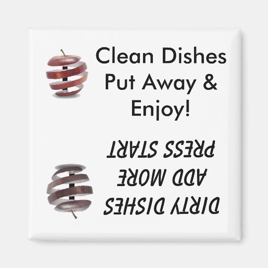 Dirty/Clean Dishwasher Magnet