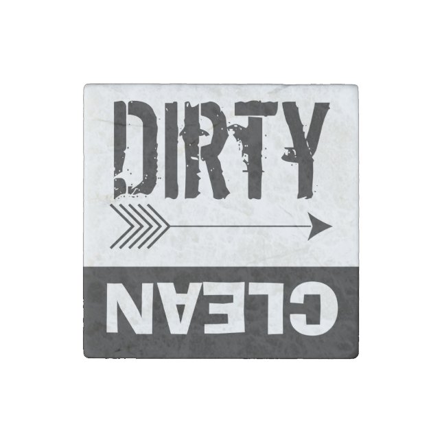 Dirty Clean Dishwasher Magnet (Front)