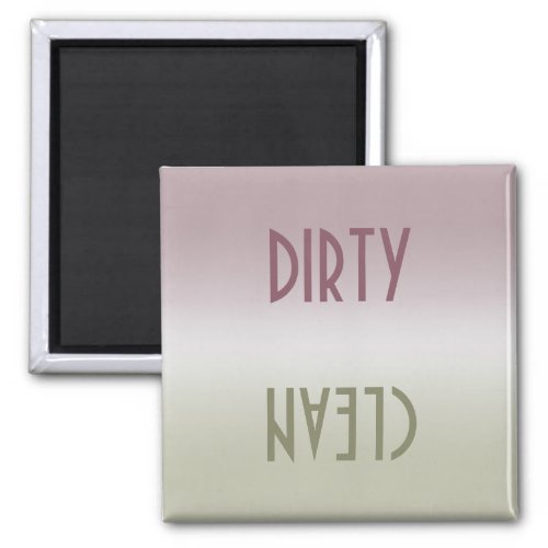 Dirty Clean dishwasher Magnet