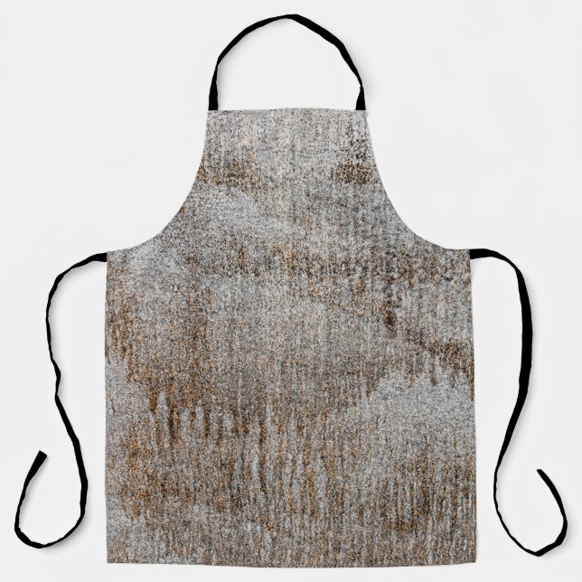 Dirty Concrete Surface Abstract Concept, Closeup C Apron (Front)