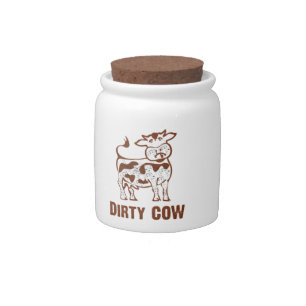 Dirty COW Candy Jar