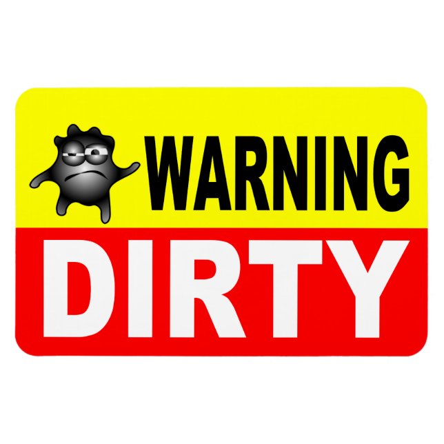 Dirty Dishwasher magnet (Horizontal)