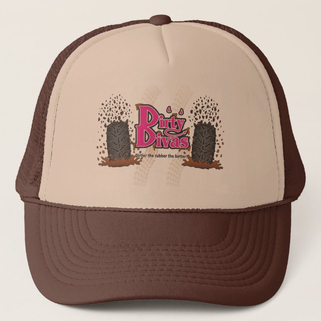 Dirty Divas Trucker Hat (Front)