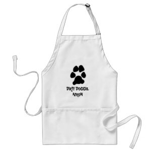 DIRTY DOGGIE apron
