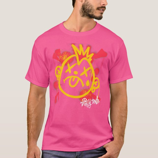 Dirty Drum N Bass Dubstep Dnb T-Shirt (Front)
