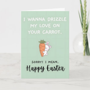 Dirty Easter Funny Adult Easter Card Dirty Spring