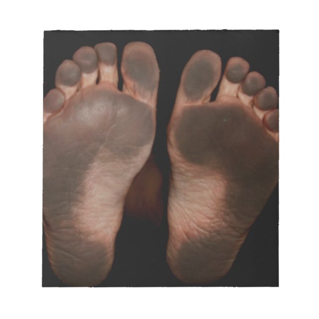DIRTY FEET NOTEPAD (Front)