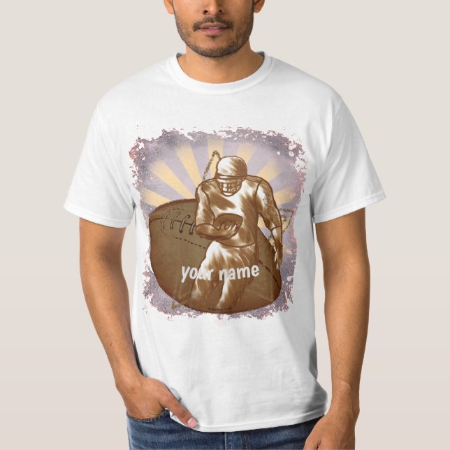 Dirty Football Player t-shirt  (Front)
