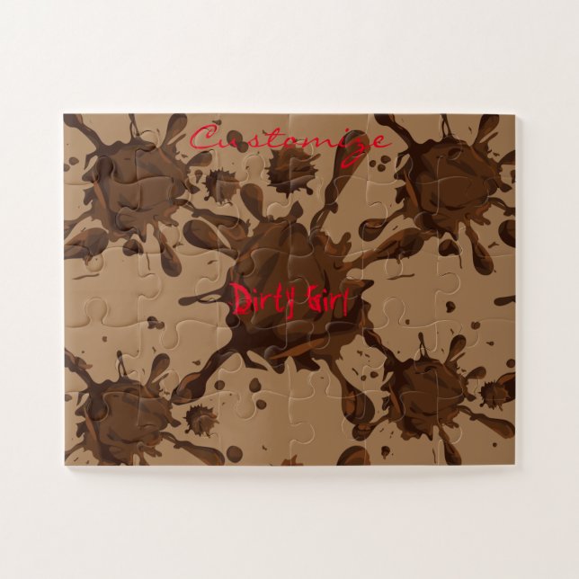 Dirty Girl Thunder_Cove Jigsaw Puzzle (Horizontal)
