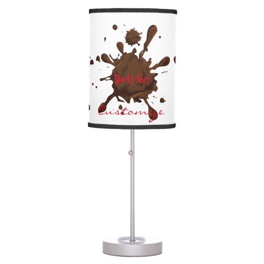 Dirty Girl Thunder_Cove Table Lamp (Front)