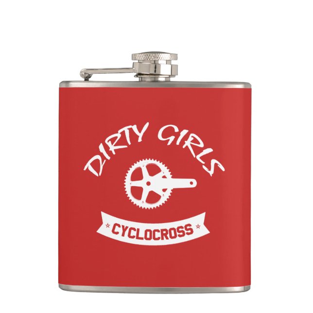 Dirty Girls Cyclocross Flask (Front)