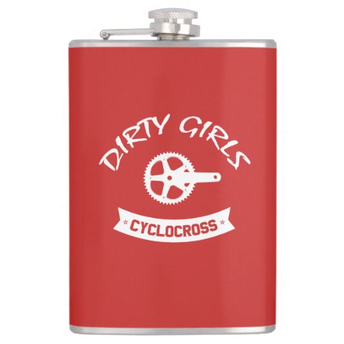 Dirty Girls Cyclocross Hip Flask