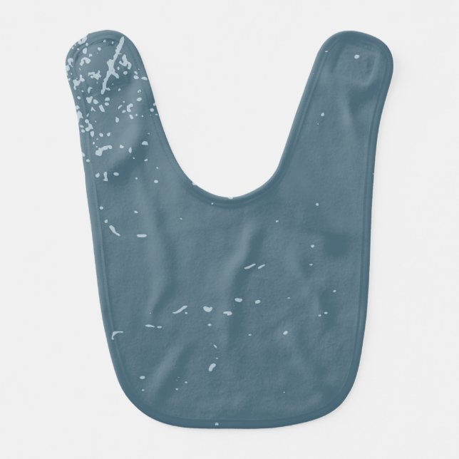 Dirty Grunge Baby Bib (Front)