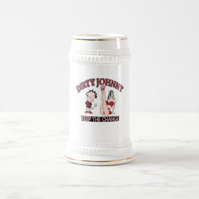Dirty Johnny Beer Stien Stein (Center)