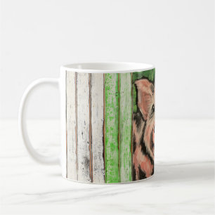 Dirty Little Piglet & Barn Wood Mug