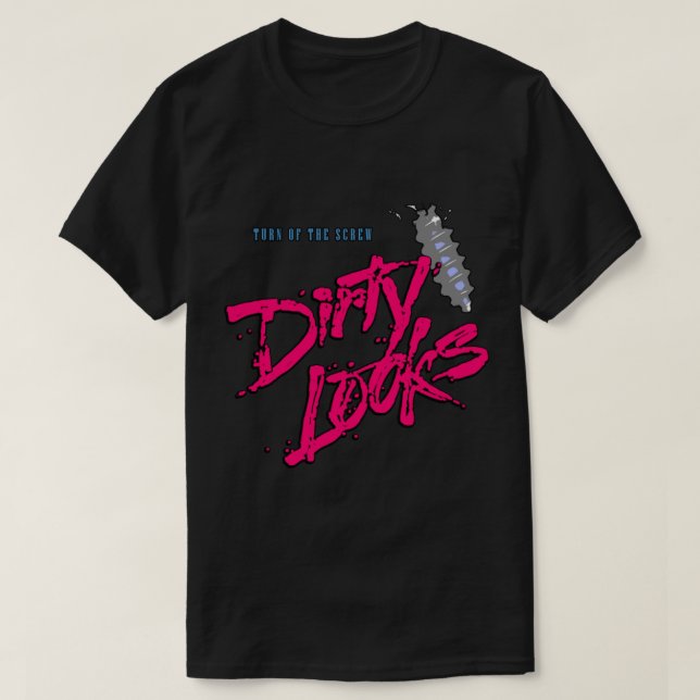 Dirty Looks Turn Of The Screw Classic T-Shirt (Design Front)