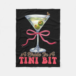 Dirty Martini Bachelorette Bridal Bow A Bride In A Fleece Blanket