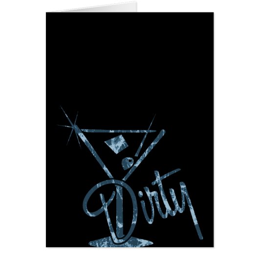Dirty Martini - Blue Cards (Front)