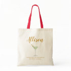 Dirty Martini Cocktail Bachelorette Bridesmaid