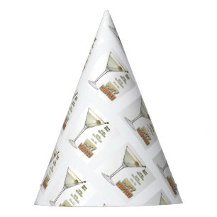 Dirty Martini Cocktail Recipe Art Party Hat