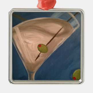 Dirty Martini Metal Ornament