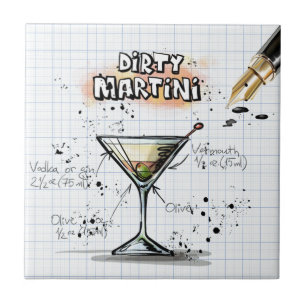 Dirty Martini Tile