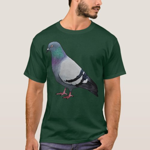 Dirty ol street pigeon T_Shirt