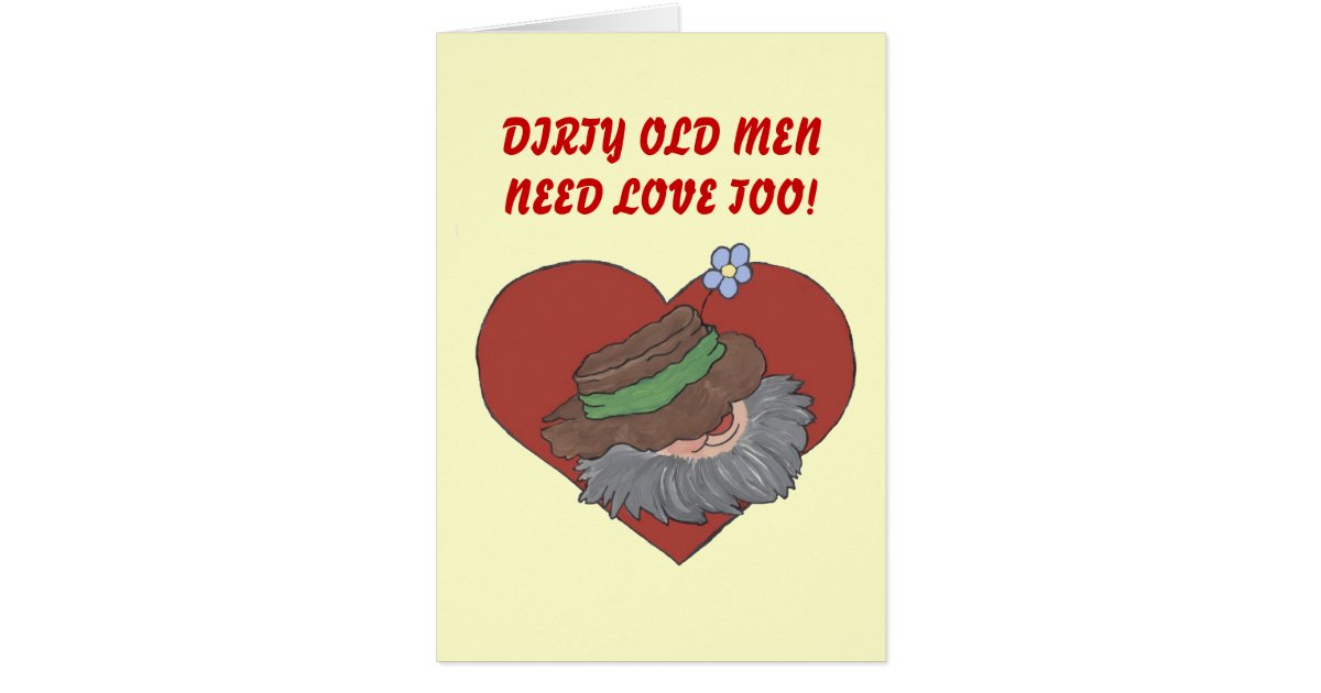Dirty Old Men Card