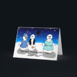 Dirty Old Snowman Holiday Card<br><div class="desc"></div>