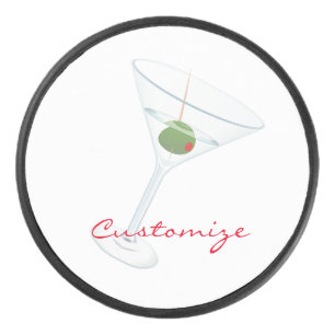 Dirty Olive Martini Thunder_Cove Hockey Puck