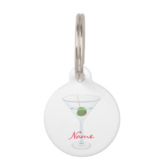 Dirty Olive Martini Thunder_Cove Pet ID Tag