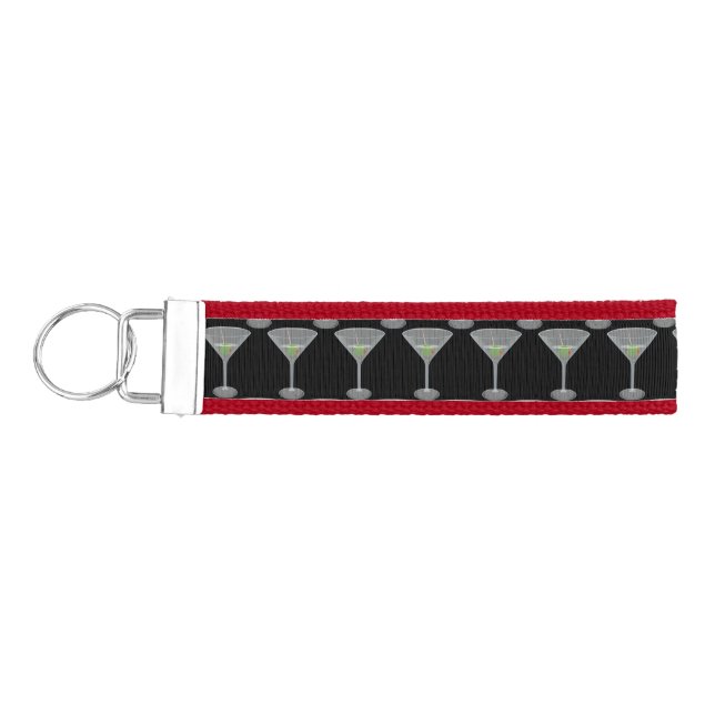 Dirty Olive Martini Thunder_Cove Wrist Keychain (Keys on Left)