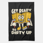 Dirty outdoor - camping funny kitchen towel