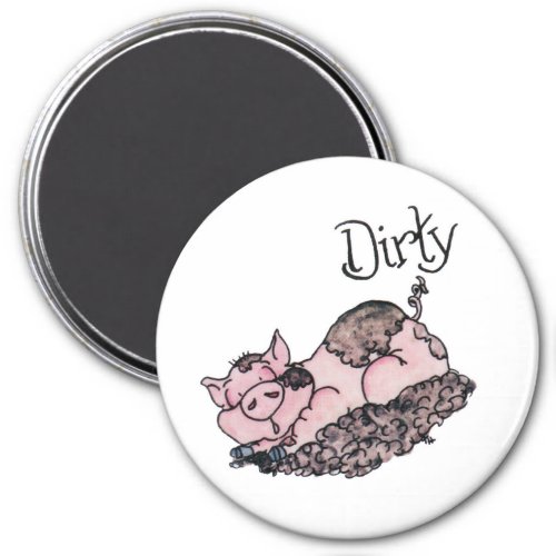 Dirty Piggie Dishwasher Magnet