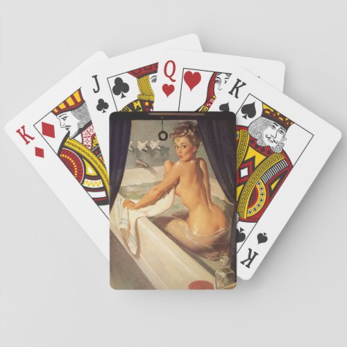 Dirty Pin Up Playing Cards
