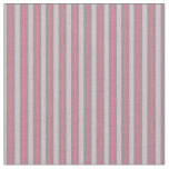 Dirty Pink, Warm Gray and Lavender Gray stripes Fabric