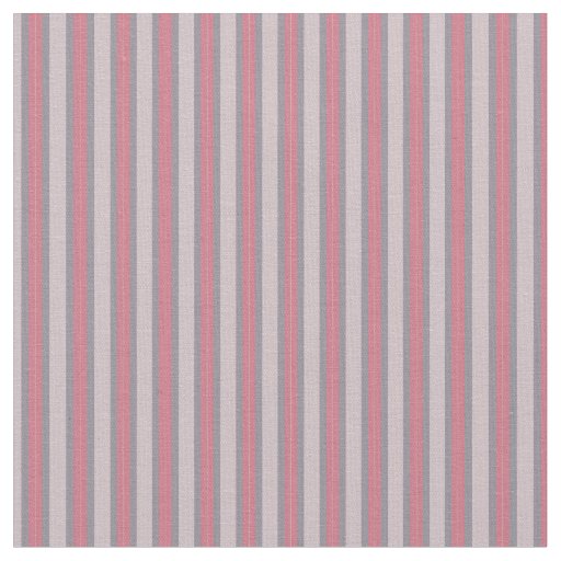 Dirty Pink, Warm Gray and Lavender Gray stripes Fabric