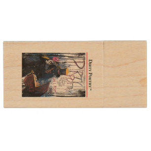 DIRTY POETRY Wood Flash Drive