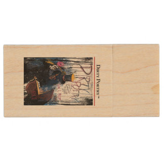 DIRTY POETRY Wood Flash Drive