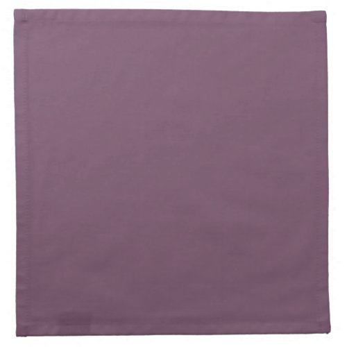 Dirty Purple solid color  Cloth Napkin