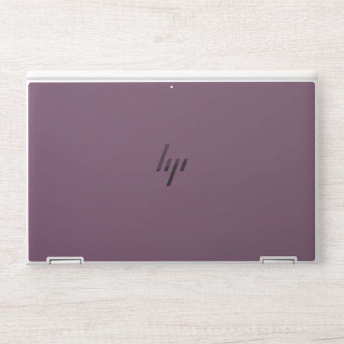 Dirty Purple solid color  HP Laptop Skin