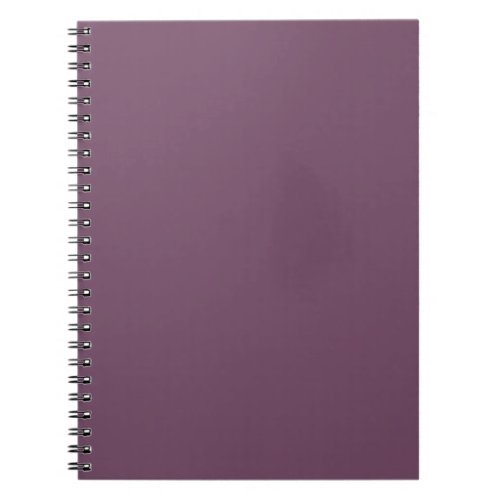 Dirty Purple solid color  Notebook