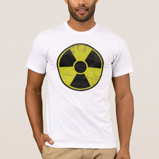 Dirty Radioactive Sign T-Shirt (Front)