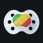 Dirty Rasta Pacifier<br><div class="desc">Rasta striped pacifier.</div>
