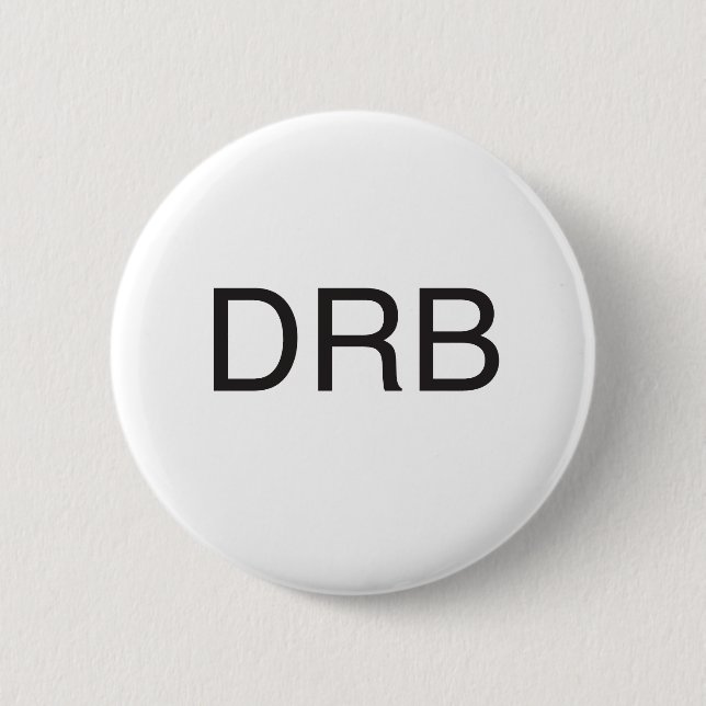 dirty rat bastard.ai pinback button (Front)