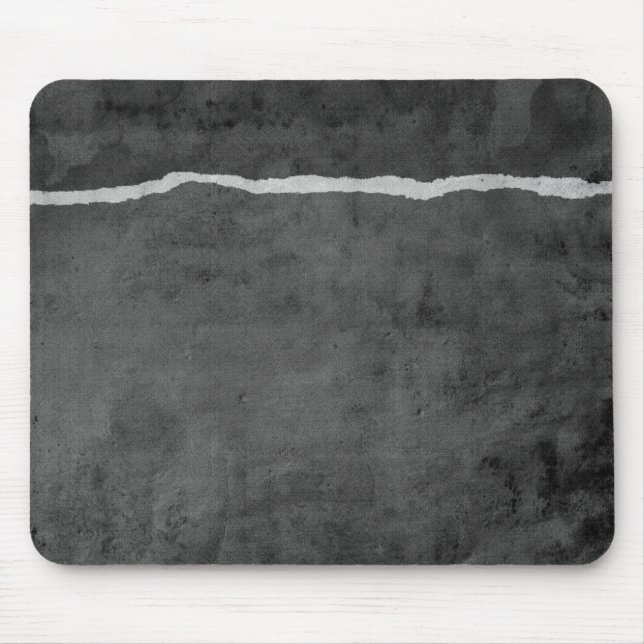 Dirty ripped paper mouse pad (Front)