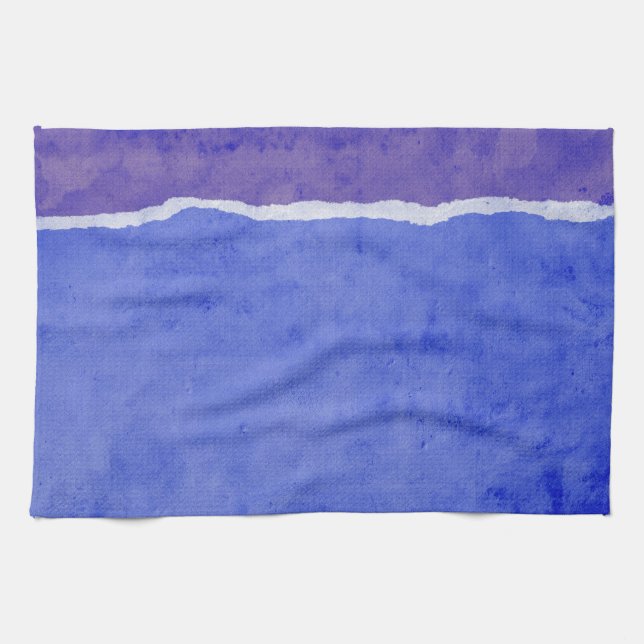 Dirty ripped paper towel (Horizontal)