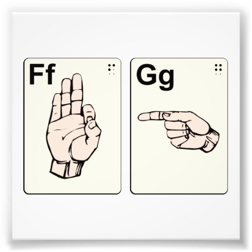 Dirty Sign Language Flash Cards