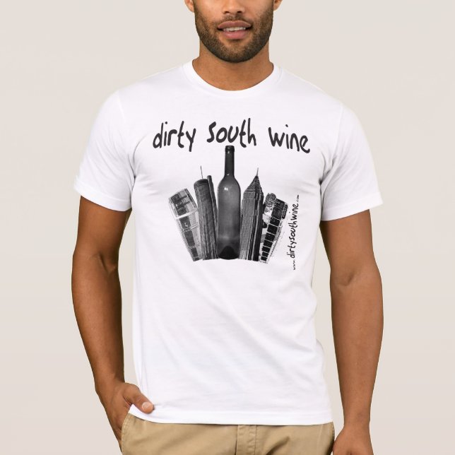Dirty South Wine Logo (Chicken) T-Shirt (Front)